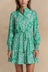 Gypsy Robe Chemise Manches Longues Volants Coupe
