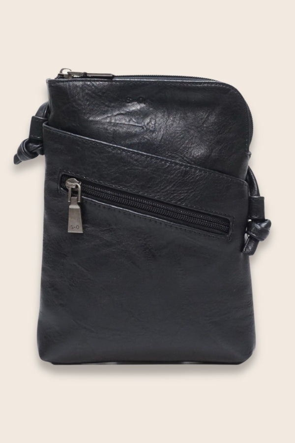 Hannah Vegan Crossbody Bag