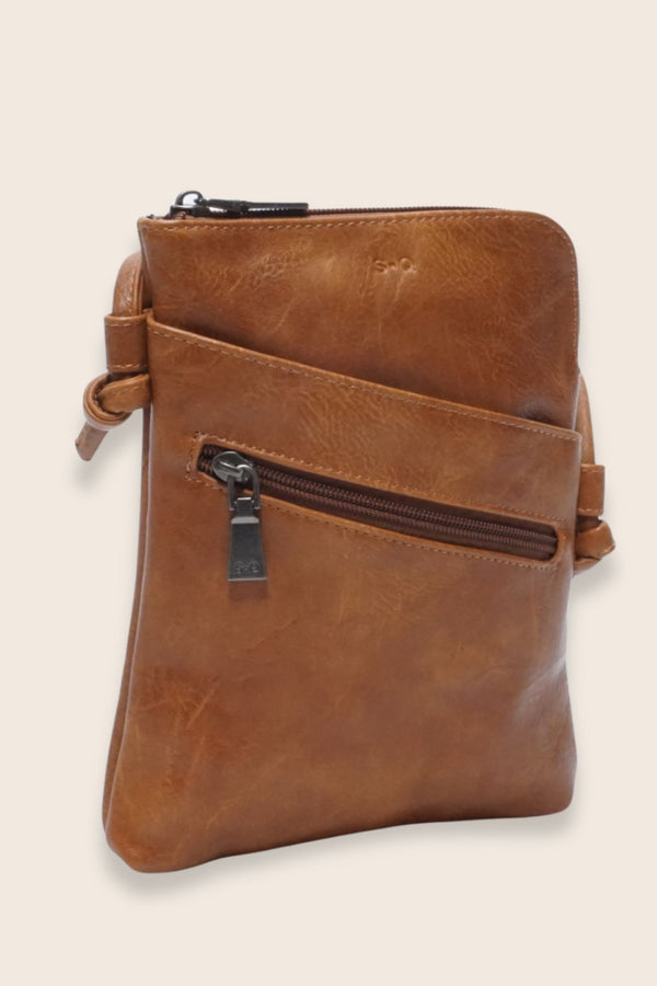 Hannah Vegan Crossbody Bag