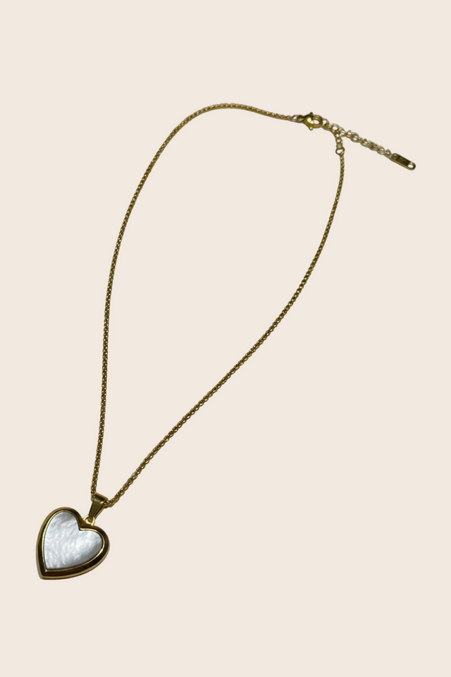 Heart Locket Necklace – Gold & Silver