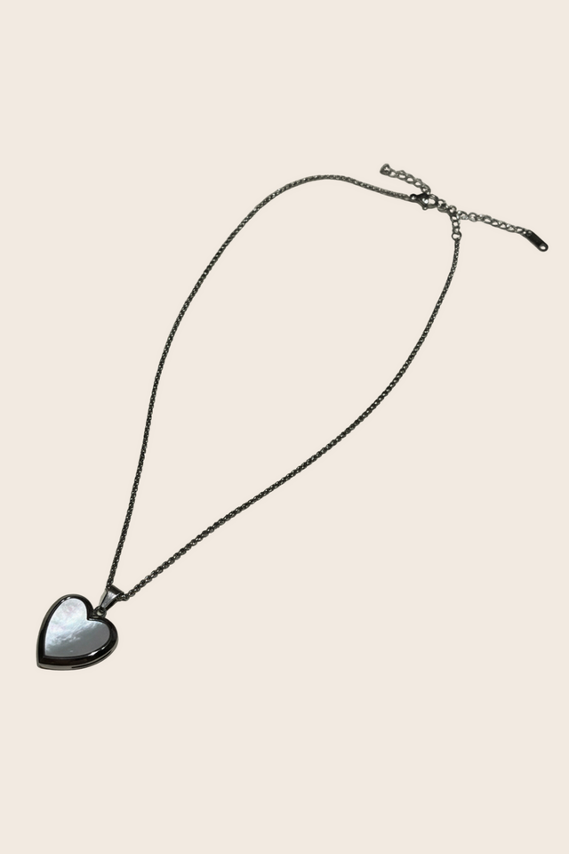 Heart Locket Necklace – Gold & Silver