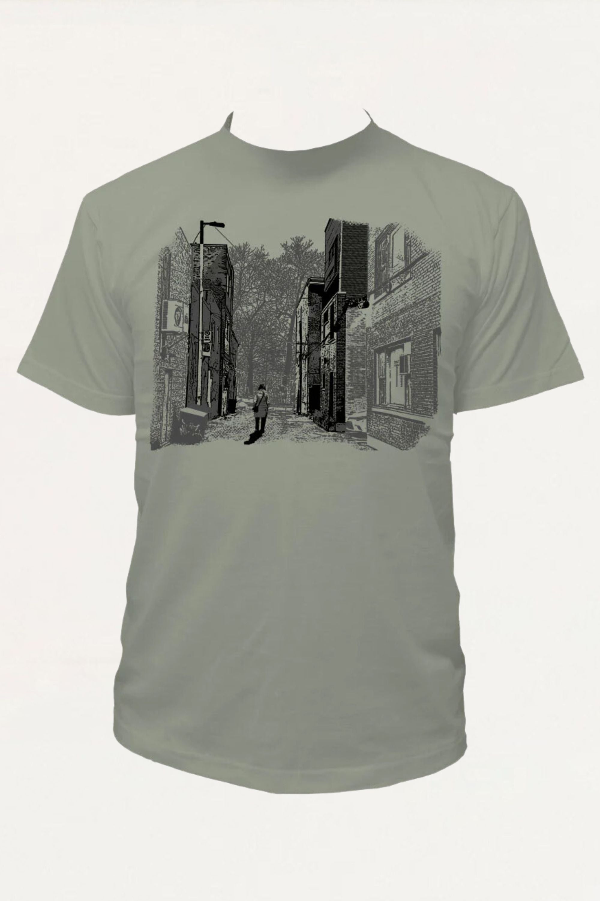 The Alley Men s T Shirt Green Onze Montreal Green S