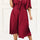 Darcy Midi Dress Bow V-Neck Short Bell Sleeve Solid - Onze Montreal Red / XL Sold by Ô-MARCHÉ Seller