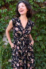 Natasha Floral Print Short Dress