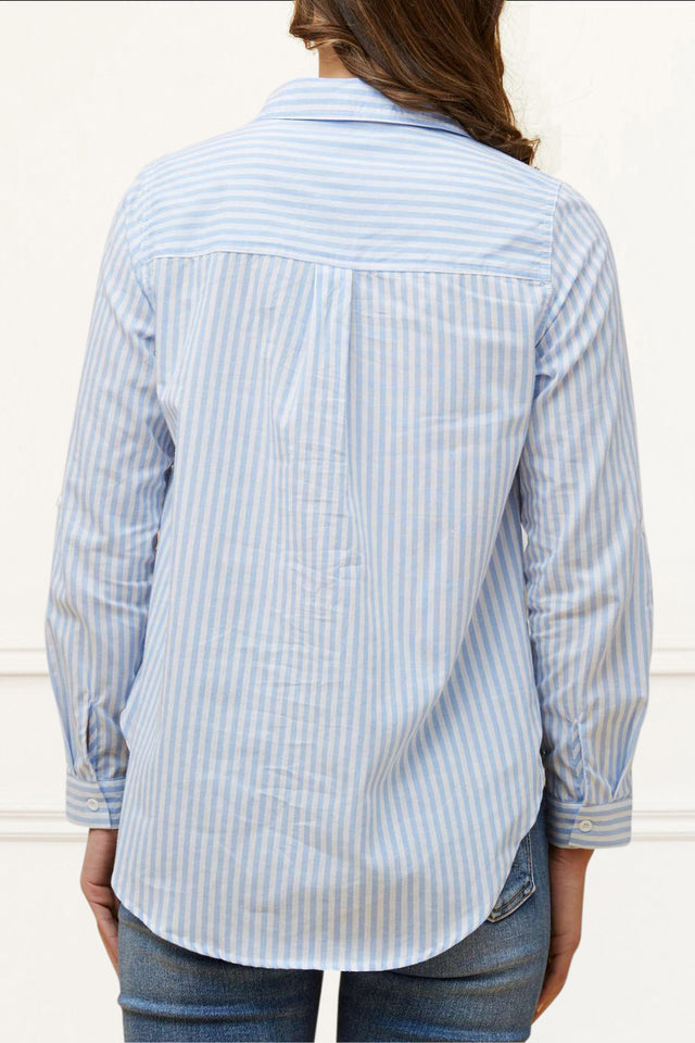 Irene Shirt Vertical Striped Long Sleeve