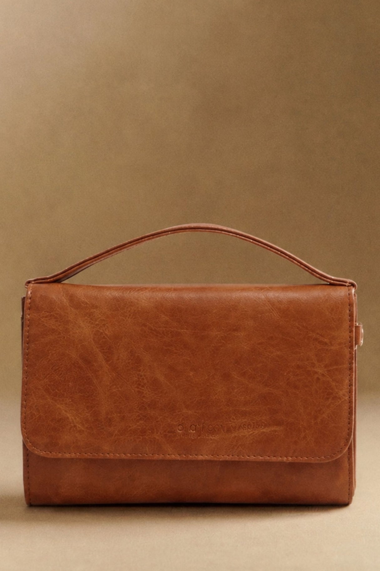 Janelle Portefeuille Bandoulière en Cuir Végan