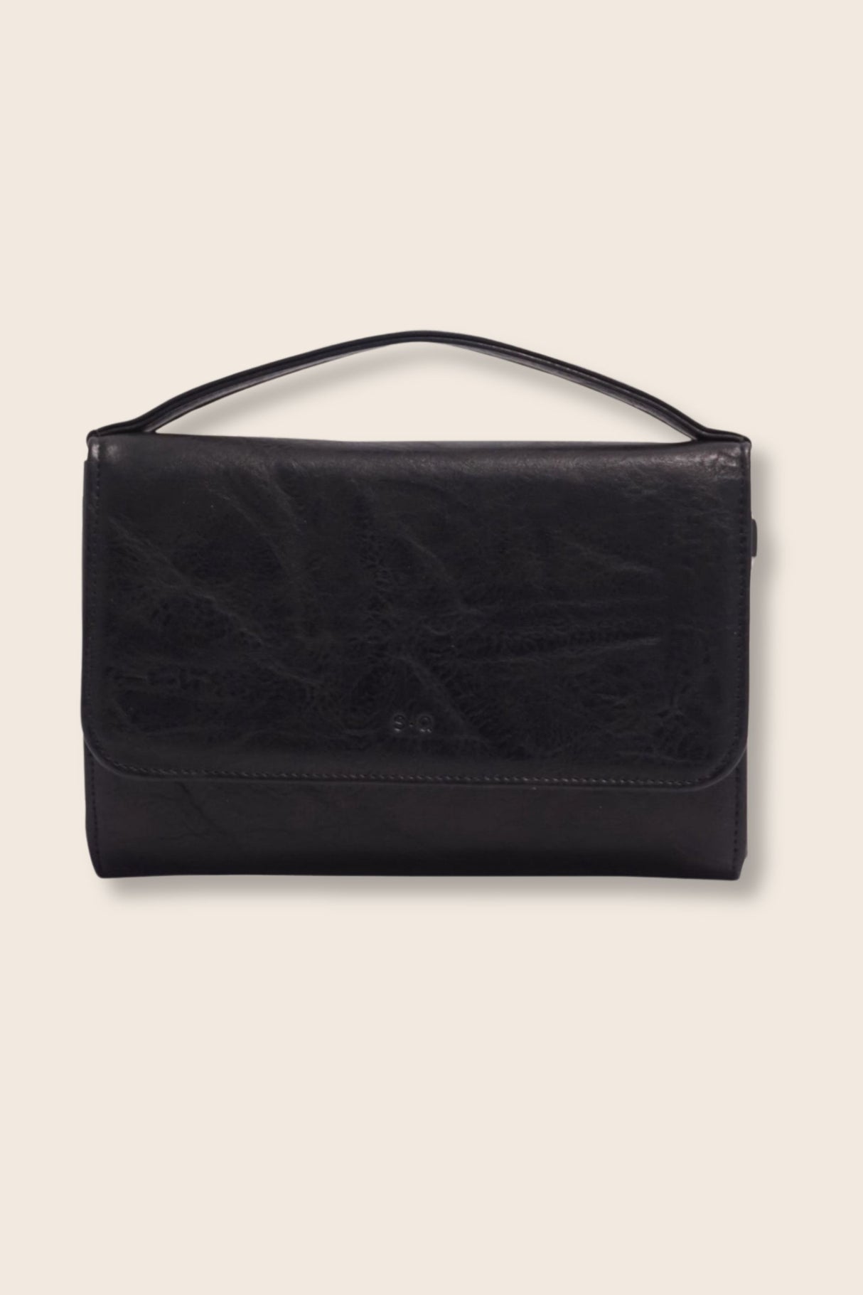 Janelle Crossbody Vegan Leather Wallet