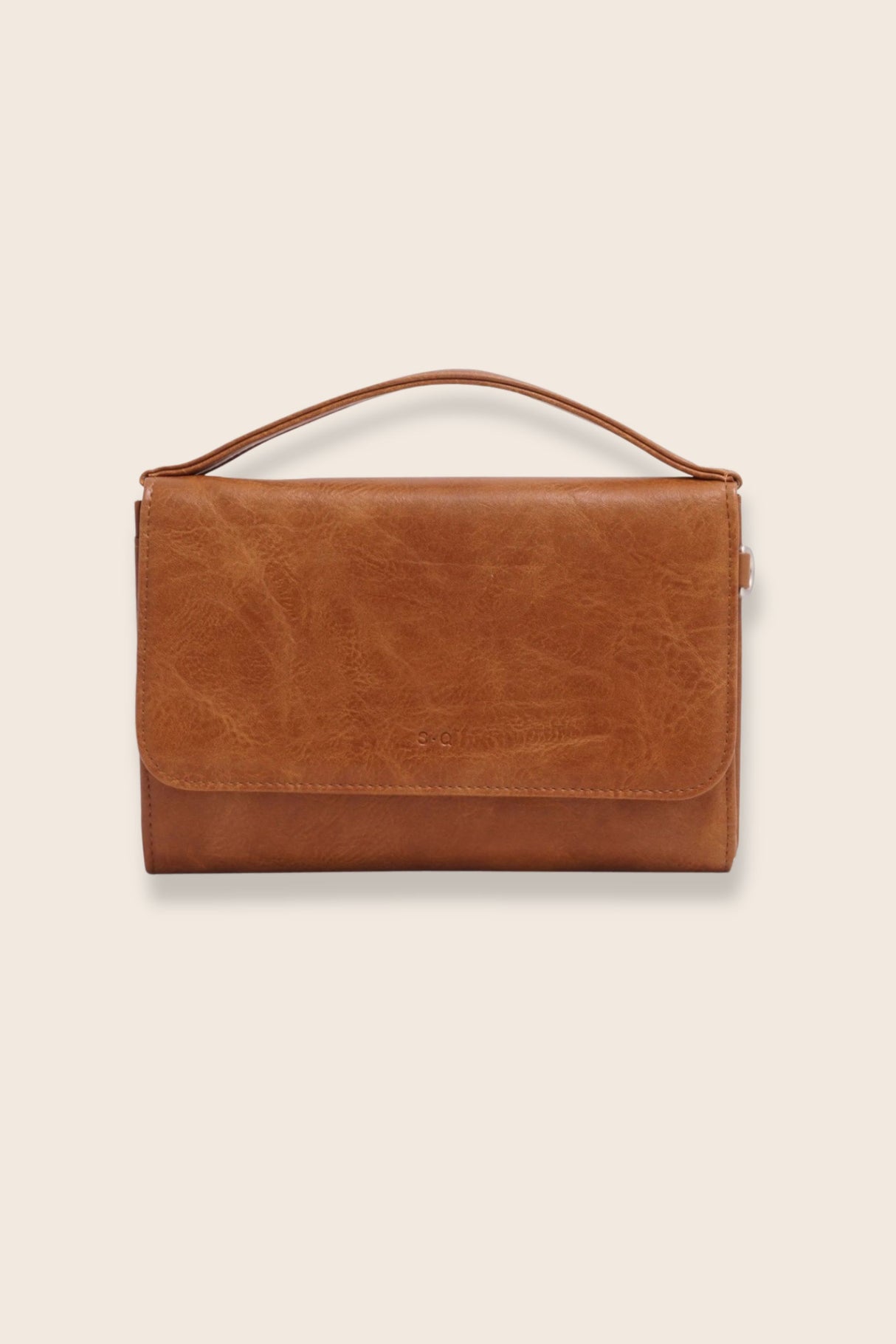 Janelle Crossbody Vegan Leather Wallet