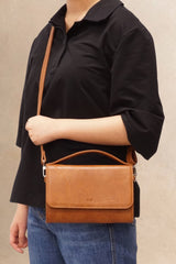 Janelle Crossbody Vegan Leather Wallet