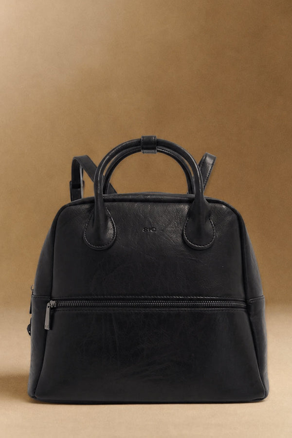 Jazzlyn Sac Cuir Vegan Sac à Dos Convertible