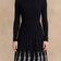 Jeanne Turtleneck Dress Floral Motifs