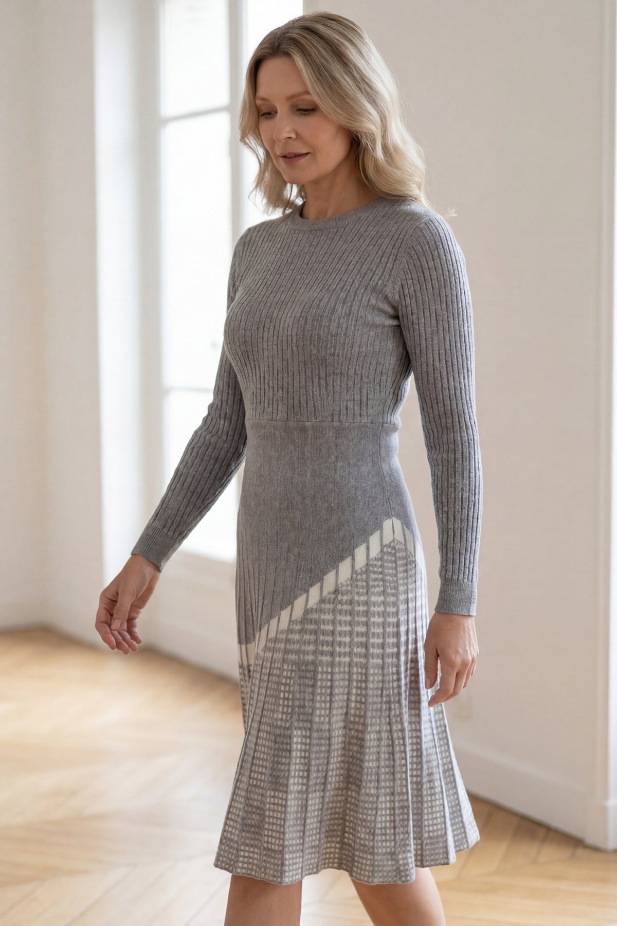 Leslie Knit Midi Dress