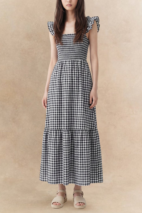 Louise Robe longue Vichy Robe Romantique