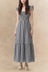 Louise Robe longue Vichy Robe Romantique
