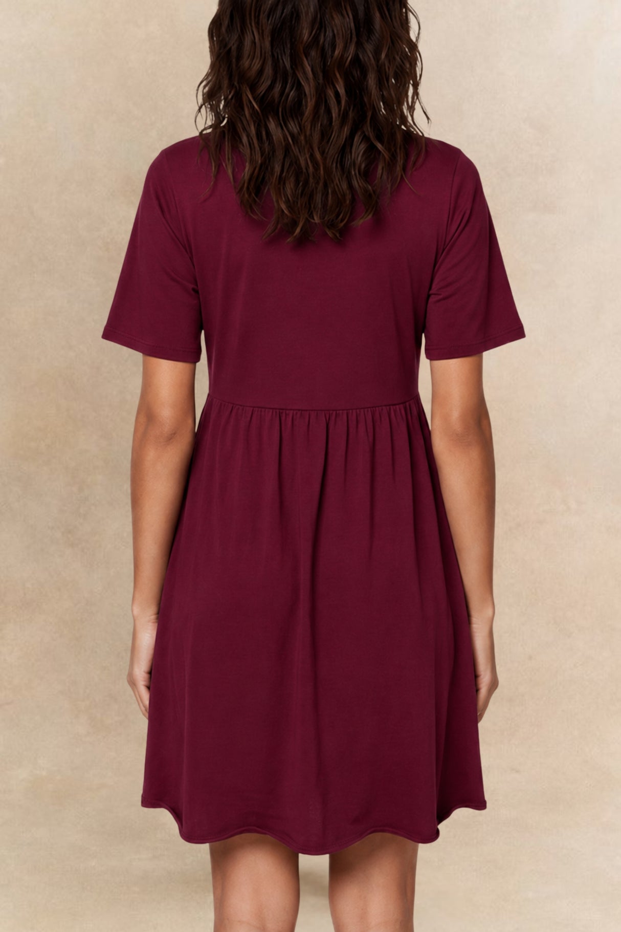 Louna Floral V-Neck Mini Dress