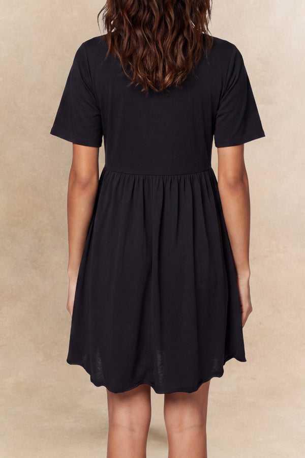 Louna Floral V-Neck Mini Dress