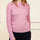 Lucie Knit Sweater Shoulder Turtoise Buttons - Onze Montreal Pink / XS Annick