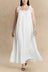 Mallory Tie Strap Flowy Maxi Dress