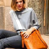 Martha Vegan Bag Leather Cross Body - Onze Montreal Black Vegan