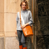 Martha Vegan Bag Leather Cross Body - Onze Montreal Black Vegan