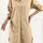 Miley Tunic Shirt Dress Front Buttons Shirt Collar Solid