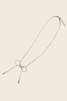Minimal Bow Pendant Necklace – Gold or Silver