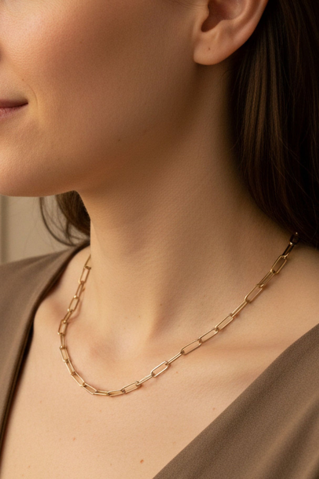 Collier Chaîne Maillons – Or & Argent