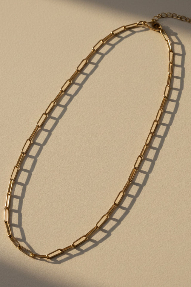 Collier Chaîne Maillons – Or & Argent