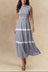 Myrtle Robe Midi Rayures Broderies Smockées