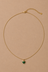 Collier Cœur Magnésite Acier Inoxydable Or