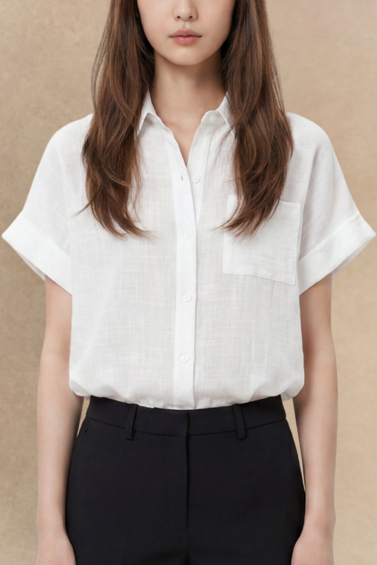 Nancy Full Size Button Up Shirt Plus Size