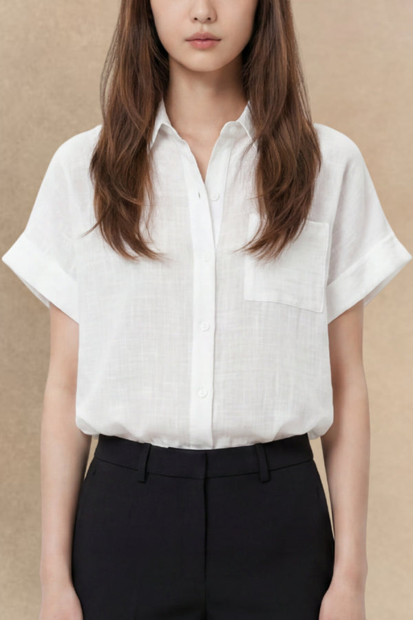 Nancy Full Size Button Up Shirt Plus Size
