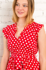Natasha Polka Dot Dress