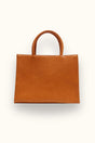 Natasha Vegan Convertible Satchel - Onze Montreal Orange Vegan Bags