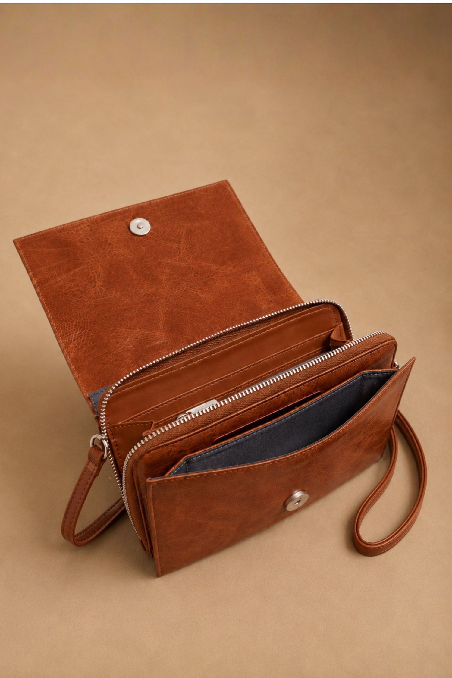 Nita Vegan Convertible Crossbody Bag Wallet