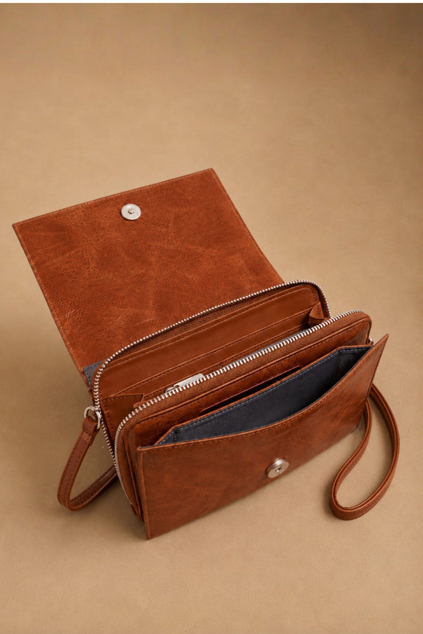 Nita Vegan Convertible Crossbody Bag Wallet