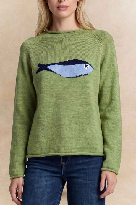 Nola Fish Knit Sweater