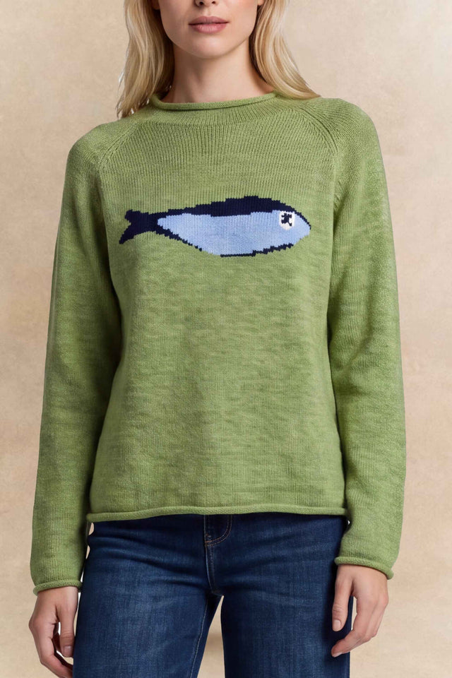 Nola Fish Knit Sweater