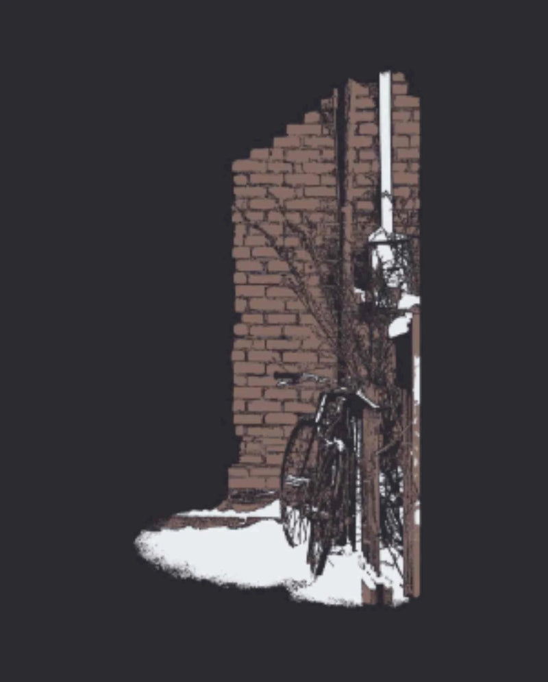 Etienne's Bike T-Shirt Homme Grey - Onze Montreal