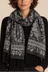 Bohemian Paisley Fringe Scarf