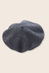 Pampidou Classic Wool Beret Tonal Embroidery Many Colors