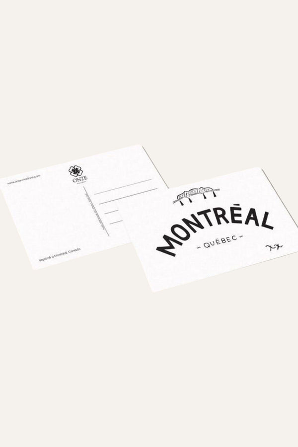 Carte Postale - Montreal-Quebec