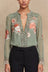 Priya Lace Detail Floral Blouse