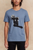 Raton Laveur T-Shirt Homme Bleu