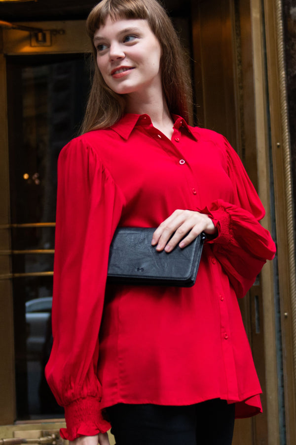 Rosina 2-in-1 Vegan Purse - Wallet - Onze Montreal Brown Vegan Wallets