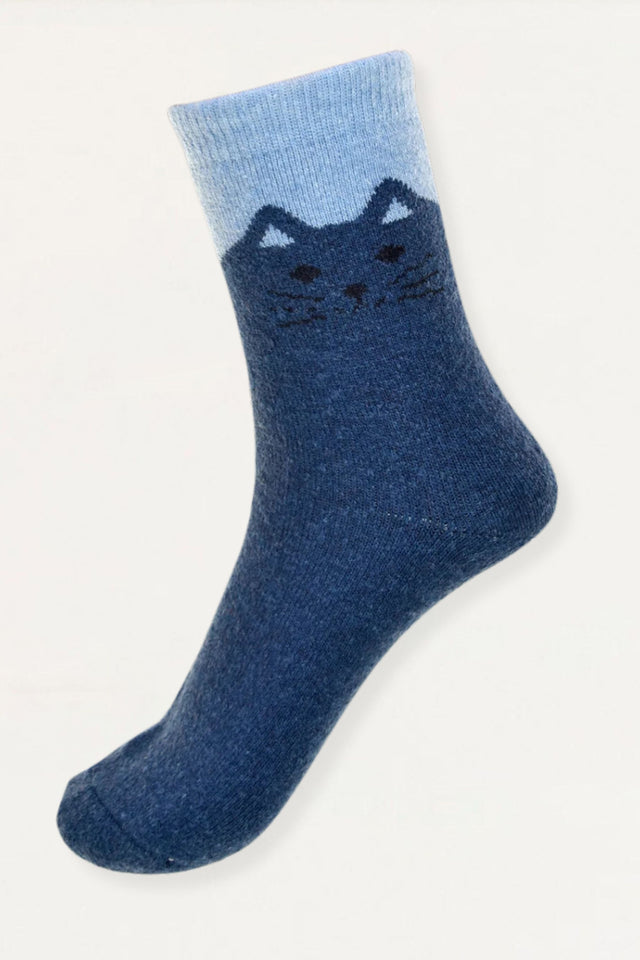 Socks Cat Motif