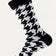 Socks Houndstooth Pattern - Onze Montreal Black Onze Montreal