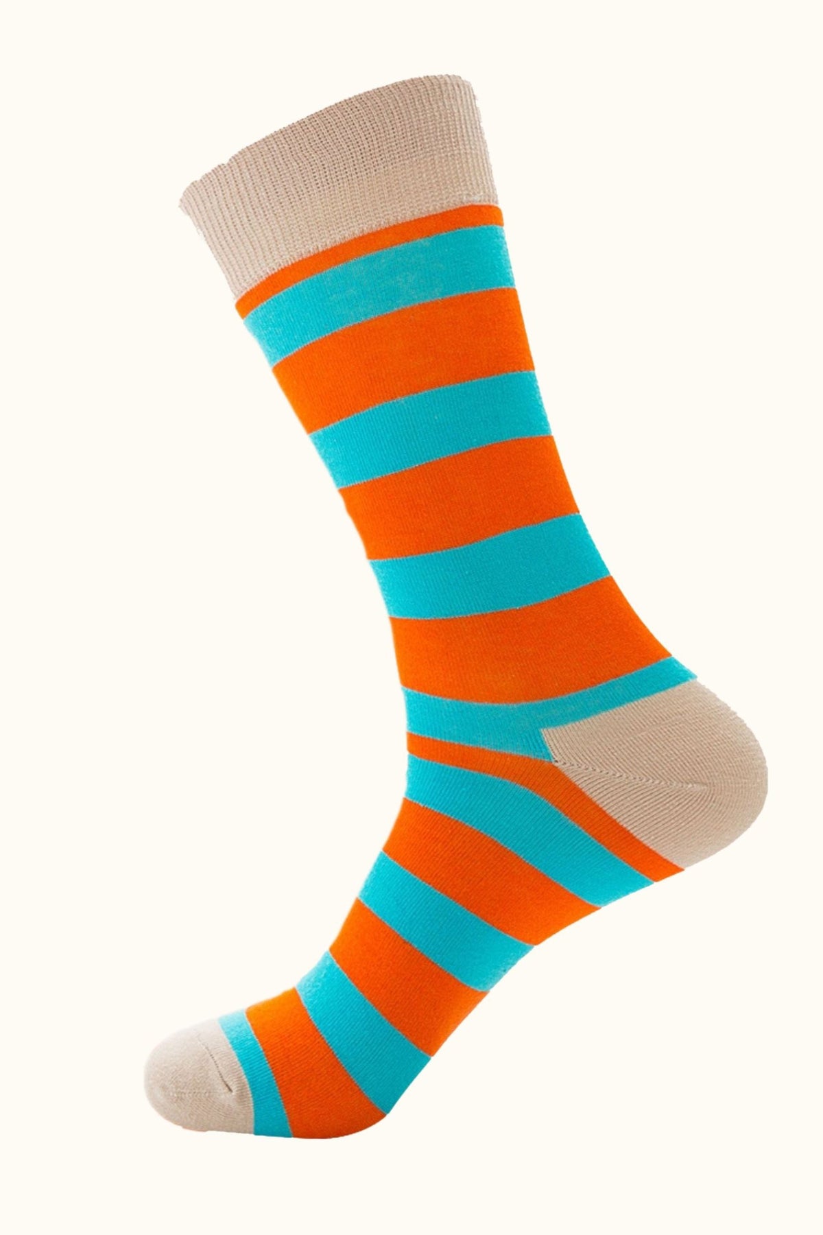 Socks Stripes Beige - Onze Montreal Beige Onze Montreal
