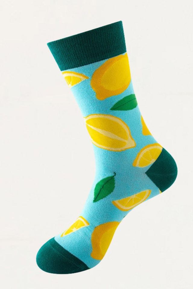 Chaussettes Motif Citrons