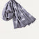 Scarf Hearts Motif Fringes - Onze Montreal Grey Onze Montreal